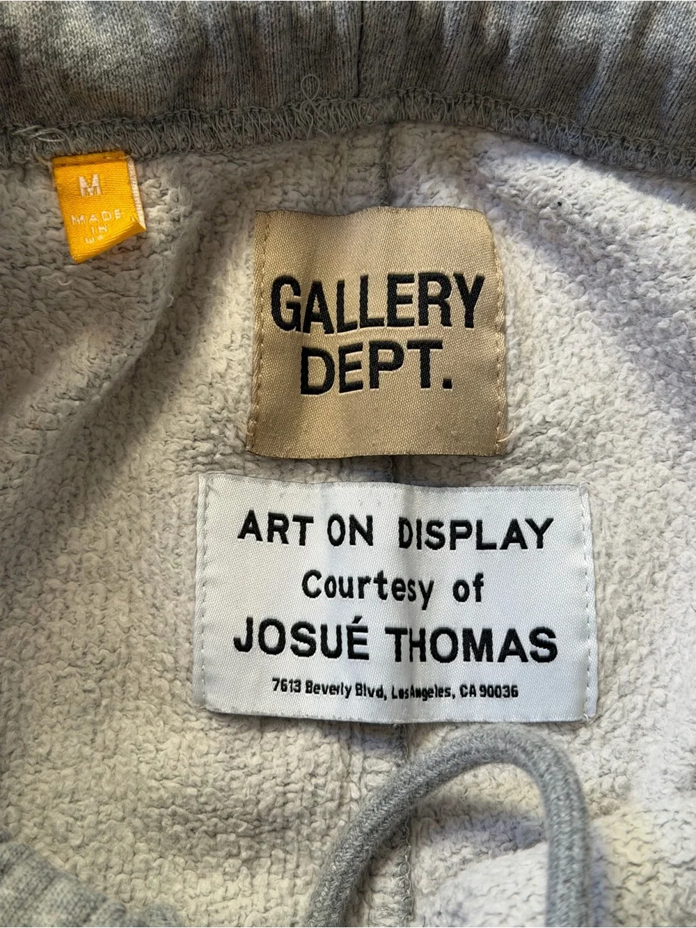 Gallery Dept Paint Medium Gray Flare Sweatpants (Authentic)